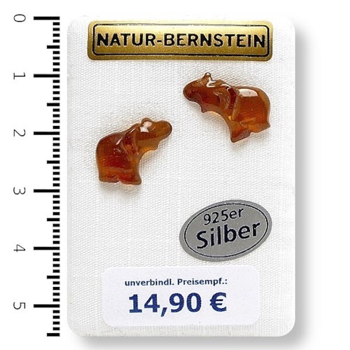 Naturbernstein amber ohrringe - naturbernstein,