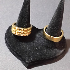 Breiter Modischer Zirkonia Ring Solitär Cocktail Statement Kristall Gala Trendy