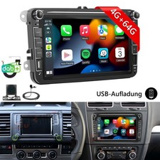 DAB+ Android 15 Autoradio Für VW Caddy 2003-2020 Apple Carplay Navi WIFI 4G+64G
