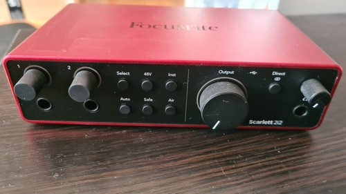 Audio interface focusrite - audio,
