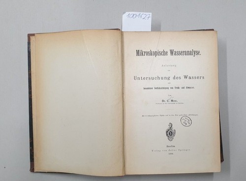 Mikroskopische wasseranalyse - mikroskopische,