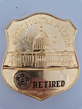 US Police Badge METROPOLITAN