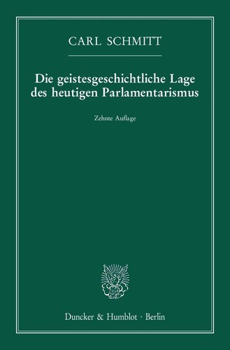 Die geistesgeschichtliche lage - die,