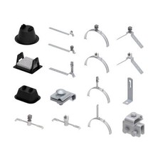 Dachleitungshalter Runddraht