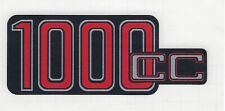 Aufkleber BMW R 100 / R100 RS RT CS S /7 1000 cc Emblem f. Batterieabdeckung neu