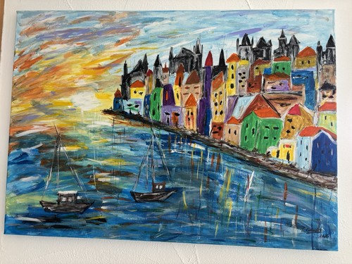 Acryl bilder auf leinwand - 2,