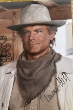 Terence Hill Autogramm, Foto