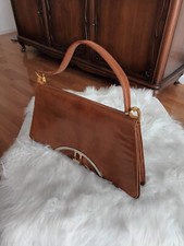 Handtasche von Bally, Cognacfarben, 50er Jahre Vintage, Henkeltasche wenig getr.