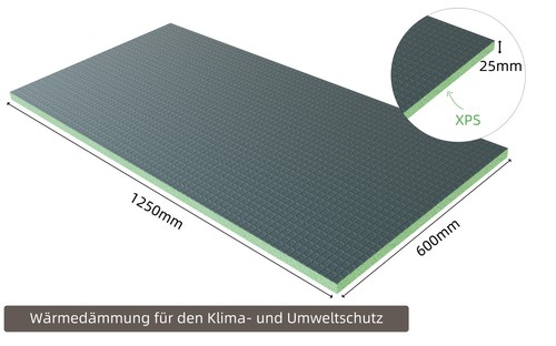 7 5m hartschaum - 3m²/6m²/7.5m²,