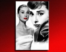 Bild auf leinwand audrey - bild, "audrey