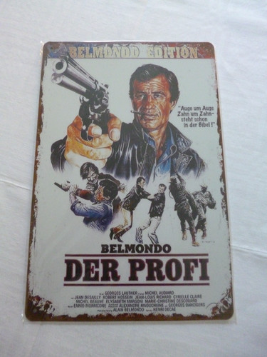 Film metallposter der - metallposter, profi
