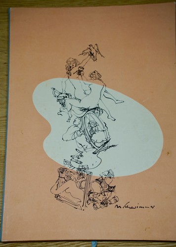 Kunstmappe mit - , 12