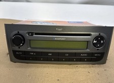 Autoradio Fiat Punto Blaupunkt FM CD MP3+ Buch und Code