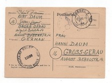 Britische Zone Ganzsache Mi P