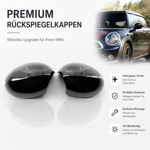 Abdeckkappen für mini - 2x,