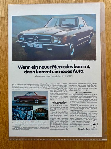 Mercedes 350 r107 - sl,