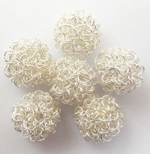 30 Stk 13Mm Bali Draht Perle