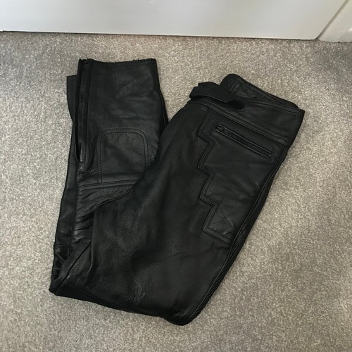 Echtleder motorradhose - echtleder,