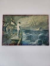 Ölgemälde Hans Bohrdt "Ein Letzter Gruss" 