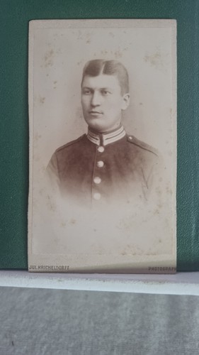 Orig cdv soldat uniform - cdv,
