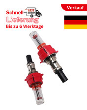 2Stk Verteiler Durchflussmesser 1/2" für Wasser Fußbodenheizung Ersatz Manometer