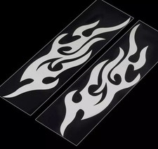 2x Flammen Spiegel Flames 19cm