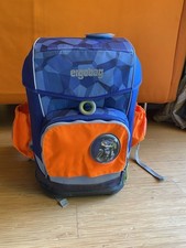 Ergobag Tornister gebraucht mit Zusatztaschen -praktisch für Trinkflasche