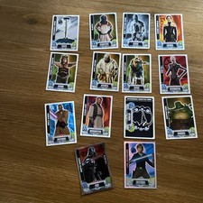 12 Sammelkarten Star Wars