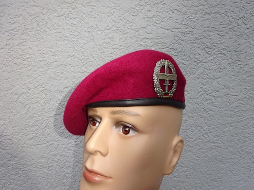 Bundeswehr barett bourdeaux - barett,