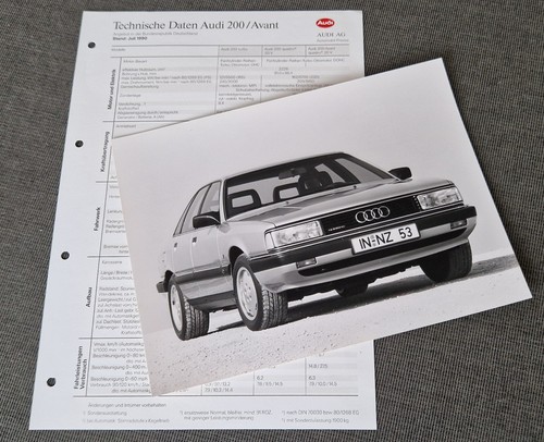 Audi 200 limousine - audi, 44