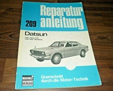 DATSUN 1400 / 1600 / 1800 Motor Getriebe Fahrwerk Elektrik WERKSTATT HANDBUCH