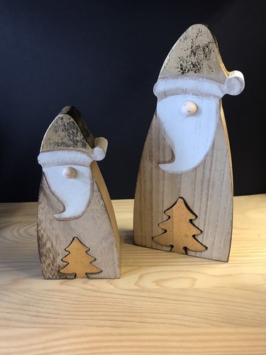 Holz weihnachtsmann nikolaus - weihnachtsmann,