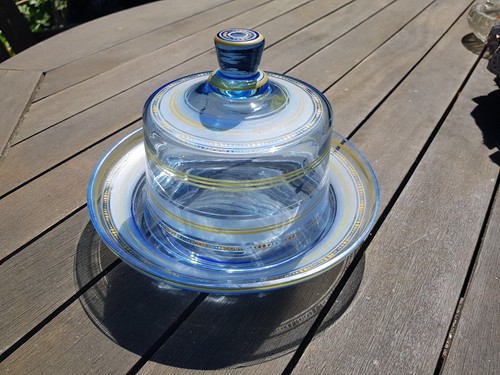 Antik butterglocke glas - butterglocke,