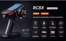 Radiolink RC8X 8 Kanal Sender/Fernsteuerung FCC, Touchscreen,2 Empfänger, Akkus