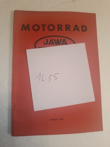 Betriebsanleitung jawa 354 - jawa,