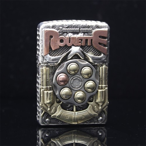 Revolver roulette zippo - revolver,