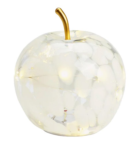 Dekoleuchte apfel glas - (s),