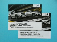 Prospekt mit Preisliste - BMW X5 und X6 - Performance Zubehör - 07/10 - 09/11