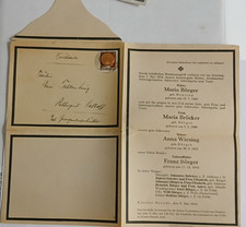 Trauerbrief DR Drucksache