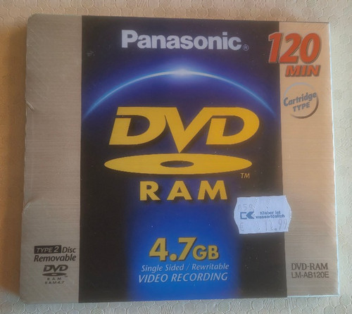 Panasonic dvd ram 7 gb - dvd-ram,