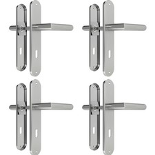 Edelstahl Türbeschläge 4er