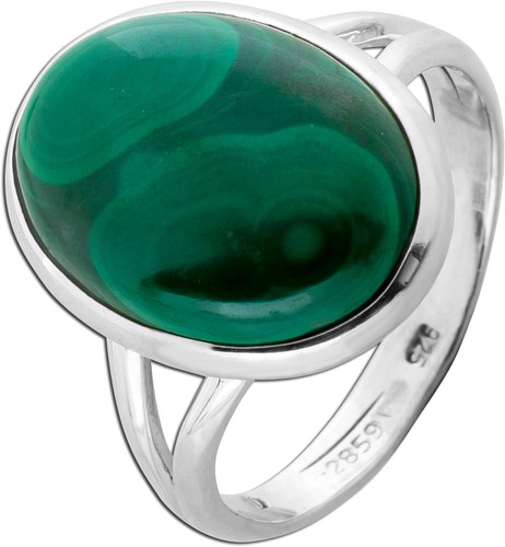 Malachit ring silber 925 - silber,