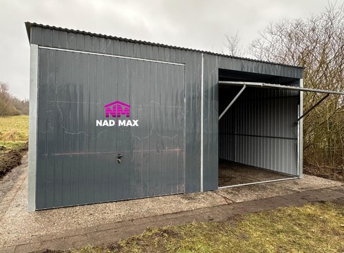 Blechgarage 6x9x2 70m halle - #blechgarage, 6x9x2,70m