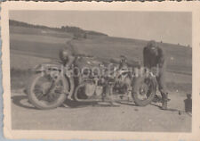 (RB)2024-147, Foto, Reifenpanne am Krad Gespann