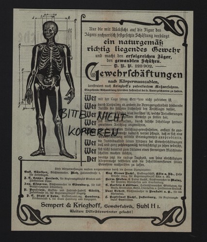 Suhl werbung 1903 sempert - suhl,, &