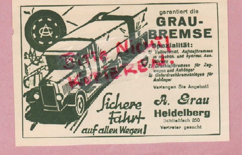 Heidelberg werbung 1937 a - heidelberg,,