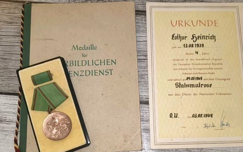 Medaille für vorbildlichen