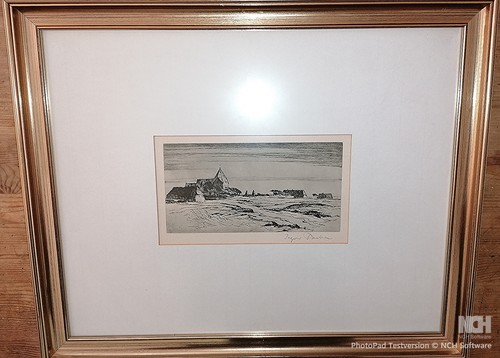 Landschaft orig sign - orig., sign.