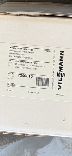 Viessmann kondensatpumpe - viessmann,