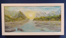 WEBER Bild Ölbild Gemälde